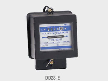 DD28 単一フェーズの AC 活動的な/反応タイプが付いている電子ワット時のメートル