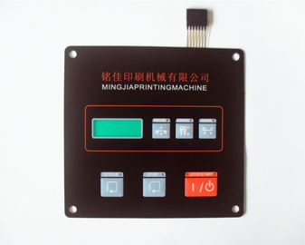 リモート・コントロールのための適用範囲が広い接触パネル LED の膜スイッチ キーパッド