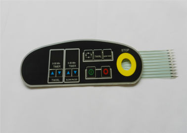OEM の蝕知のキーのコントロール パネルの膜スイッチ キーパッド、LED のキーパッドの上敷