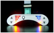EL のエレクトロルミネセンスの装飾のための PC によってバックライトを当てられる膜スイッチ アセンブリ/フィルム スイッチ