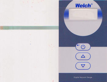 シルクスクリーンによって印刷されるバックライトを当てられた膜スイッチ ペット/PC、膜の接触スイッチ