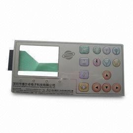 PC のデジタル キーパッドのシリコーン ゴムの膜スイッチ、El の表示によってバックライトを当てられるキーボード
