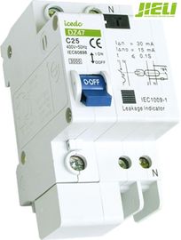 二重段階 AC 残りの現在の遮断器によっては、評価される遮断器 IEC60898-1 が自動車に乗ります