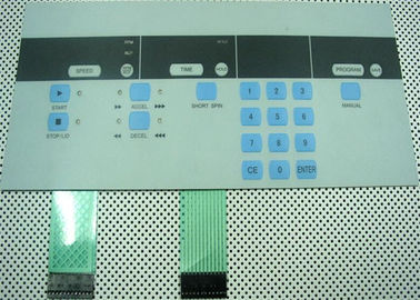 高い PCB および銅のフィルムが付いている Sensivity によって浮彫りにされる押しボタンの膜スイッチ