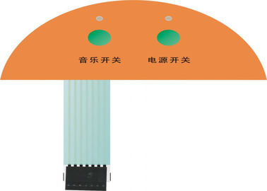 3M の接着剤との注文の適用範囲が広い PCB の膜スイッチ SGS の光沢制御