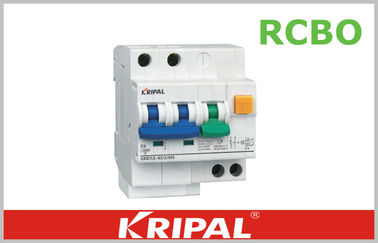 終わる現在の保護 RCBO の電子残りの遮断器