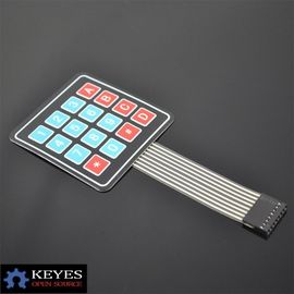 Arduino 4 * 4 のマトリックスのキーボードの膜スイッチ マイクロプロセッサ コントロール パネルのためのモジュール