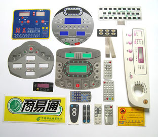 感じ使用を取引するための滑らかな PCB の金属のドームの膜スイッチ パネルを制御して下さい