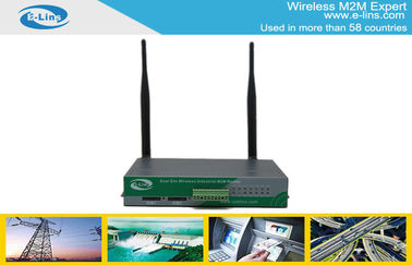 二重 Sim RS232/RS485 M2M 3G 移動式 UMTS のルーター 1 WAN RJ45 港の鍵を開けて下さい